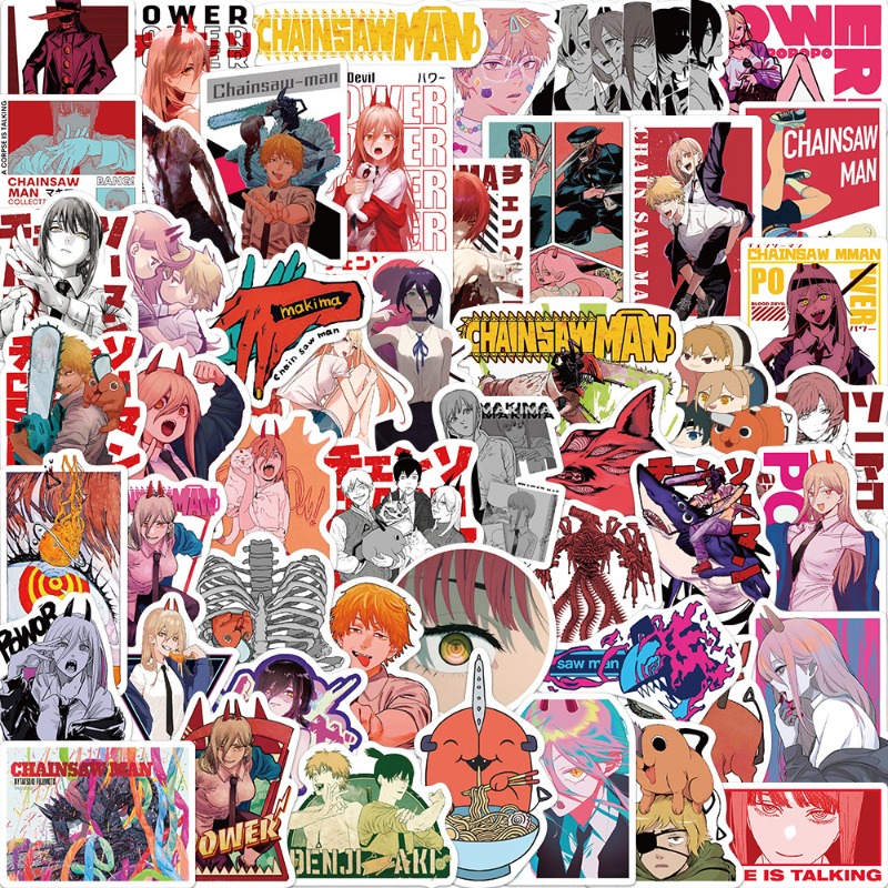 50pcs Anime Chainsaw Man Stick – Anime Cosplay Chainsaw Man recenzja i cena