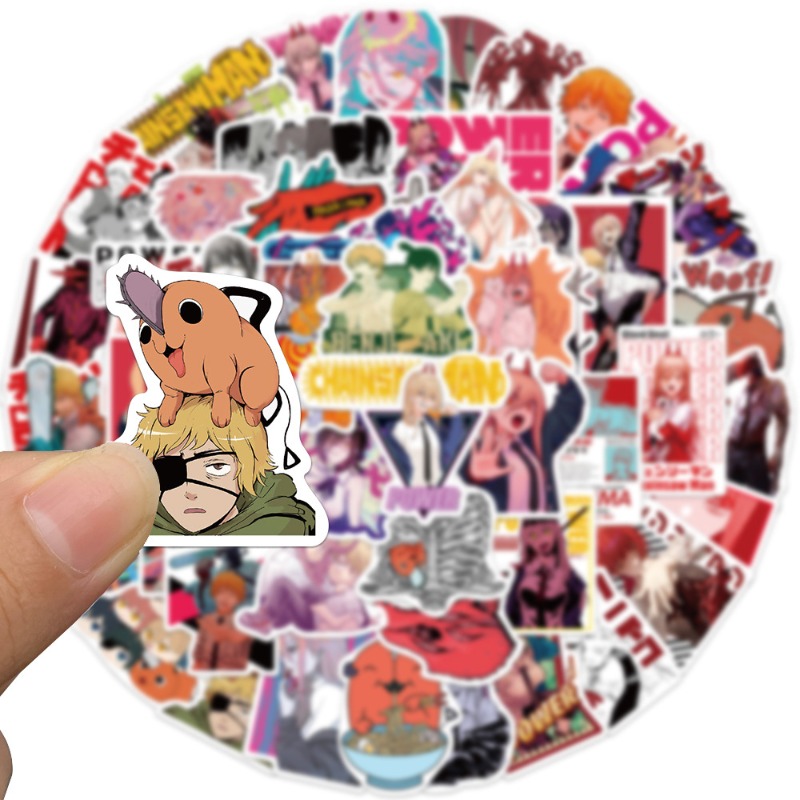 50pcs Anime Chainsaw Man Stick – Anime Cosplay Chainsaw Man recenzja i cena