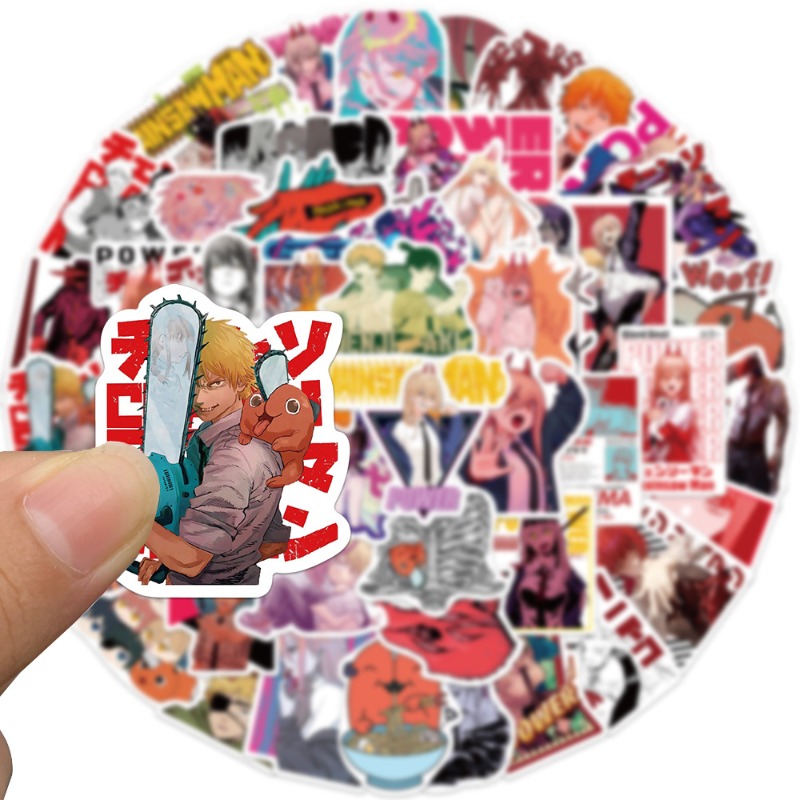 50pcs Anime Chainsaw Man Stick – Anime Cosplay Chainsaw Man recenzja i cena