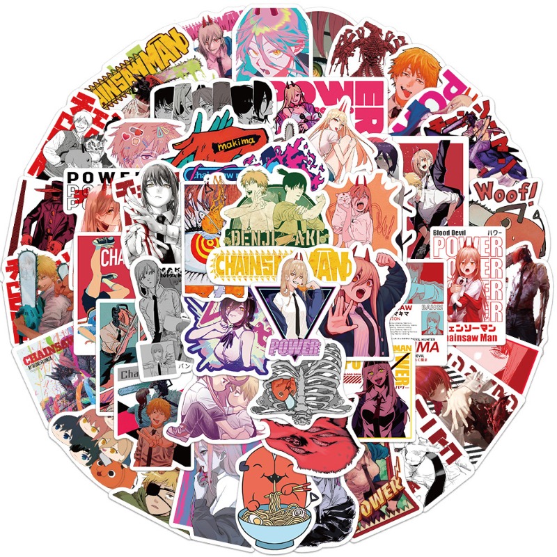 50pcs Anime Chainsaw Man Stick – Anime Cosplay Chainsaw Man recenzja i cena