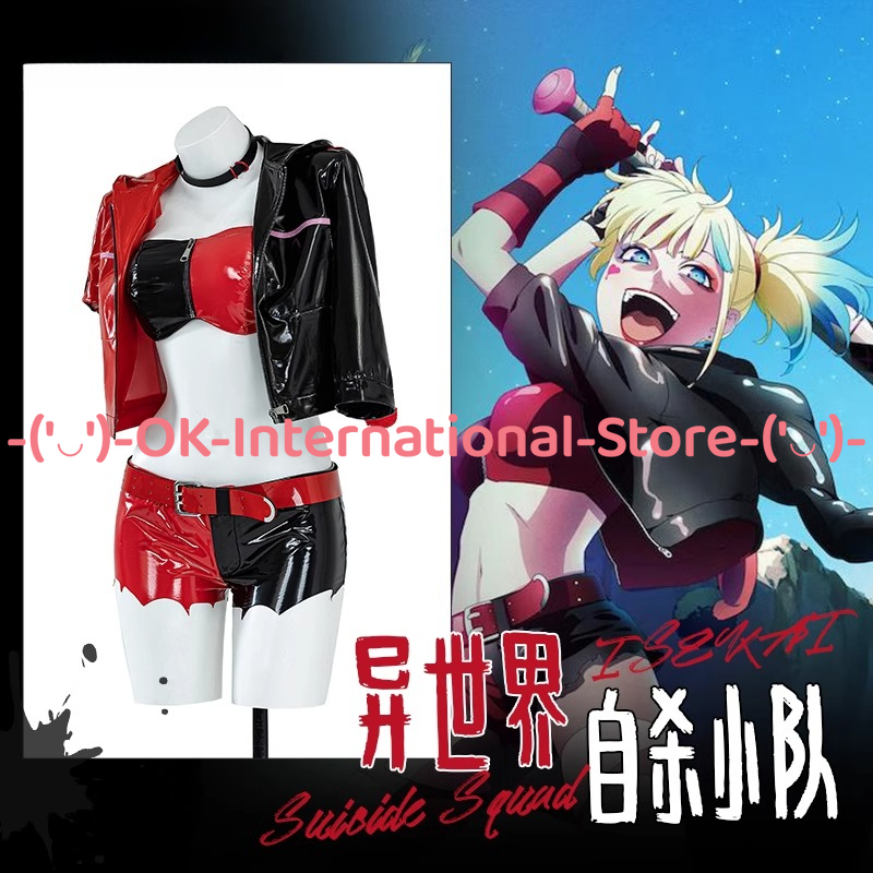 Harley Quinn Cosplay Costume A – Anime Harley Quinn Cosplay recenzja i cena