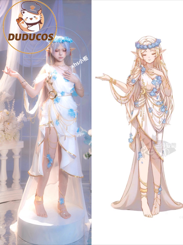 IN STOCK Frieren Cosplay Douji – Anime Cosplay Mujer recenzja i cena