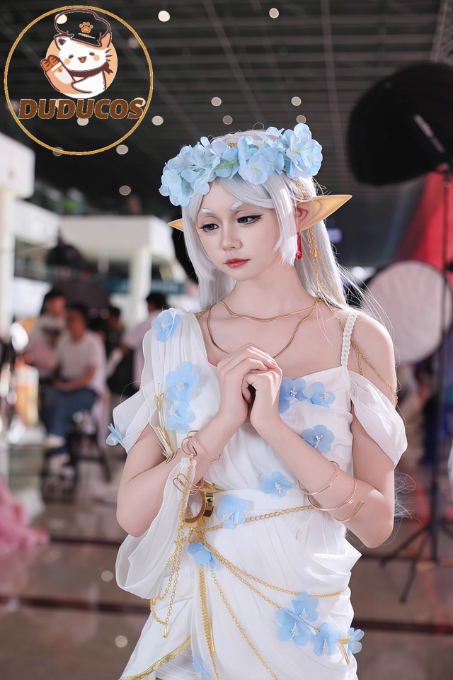 IN STOCK Frieren Cosplay Douji – Anime Cosplay Mujer recenzja i cena