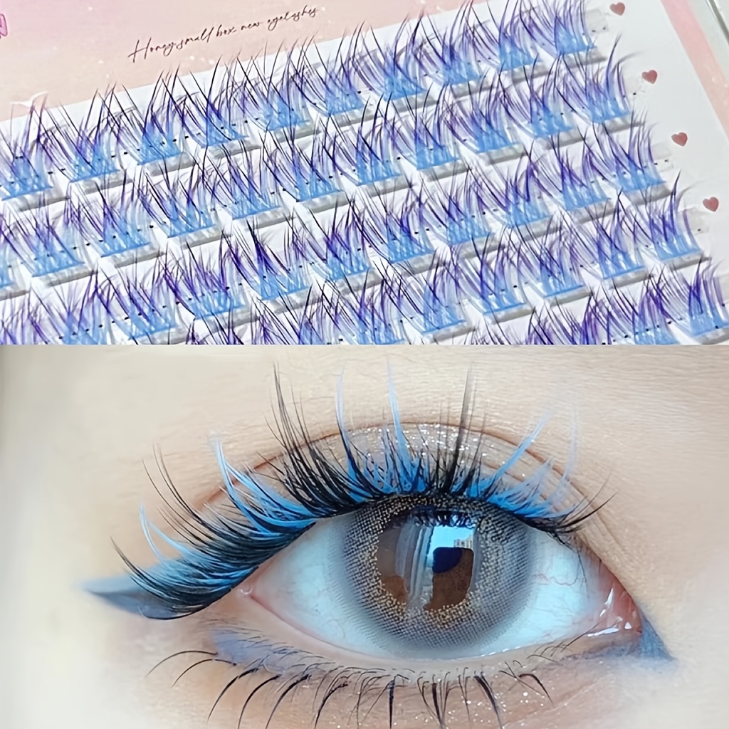 Mixiaohe Colorful Eyelashes 60 – Anime Cosplay Lashes recenzja i cena