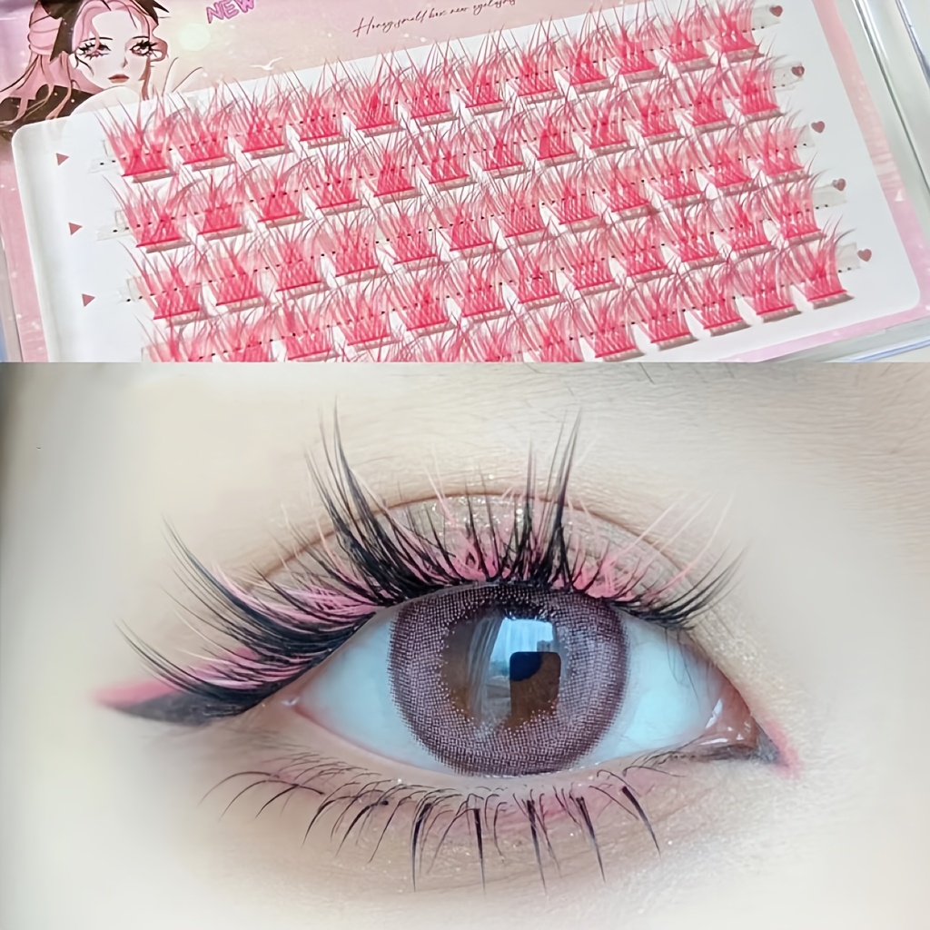 Mixiaohe Colorful Eyelashes 60 – Anime Cosplay Lashes recenzja i cena