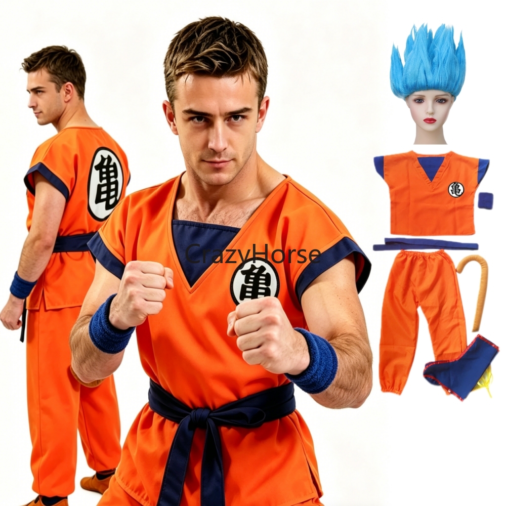 Halloween Adult Son Goku Cospl – Anime Cosplay Mujer recenzja i cena