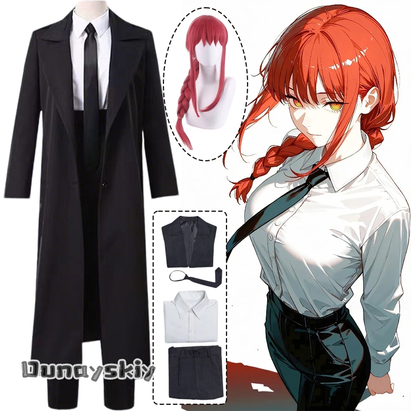 Anime Man Makima Cosplay Costu – Anime Cosplay Chainsaw Man recenzja i cena