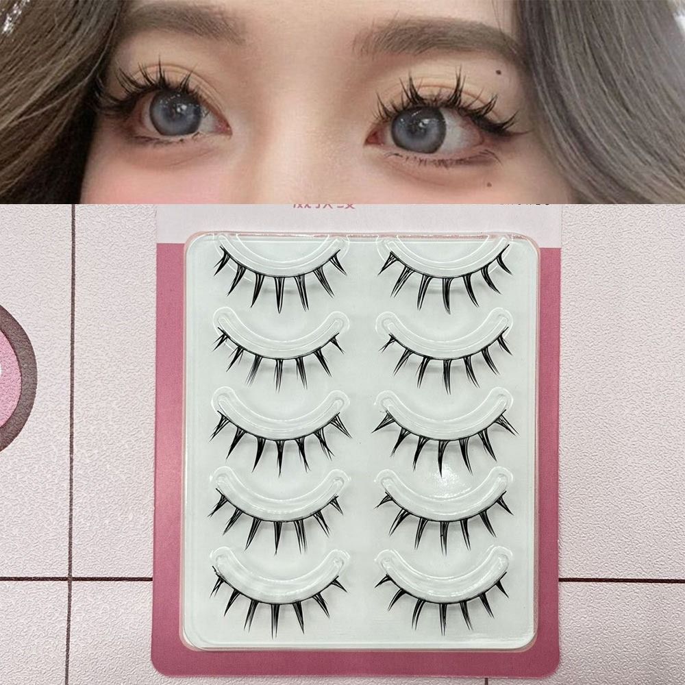 5 Pairs Pack Japanese Cosplay  – Anime Cosplay Lashes recenzja i cena
