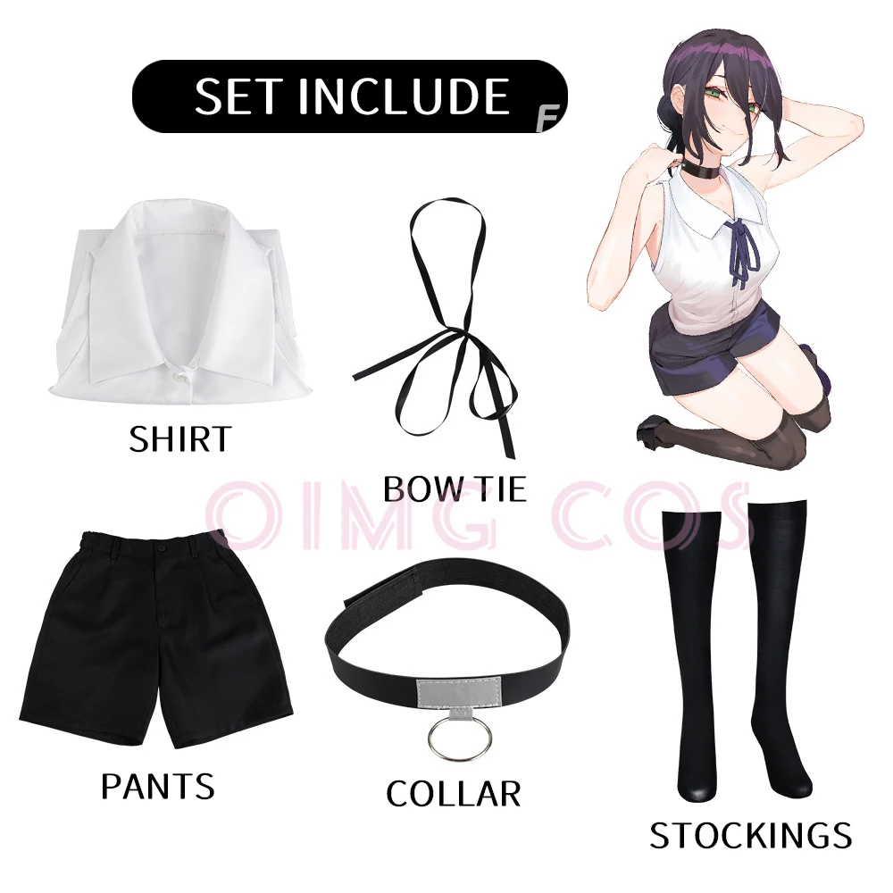 Reze Cosplay Costume Chainsaw  – Anime Cosplay Chainsaw Man recenzja i cena