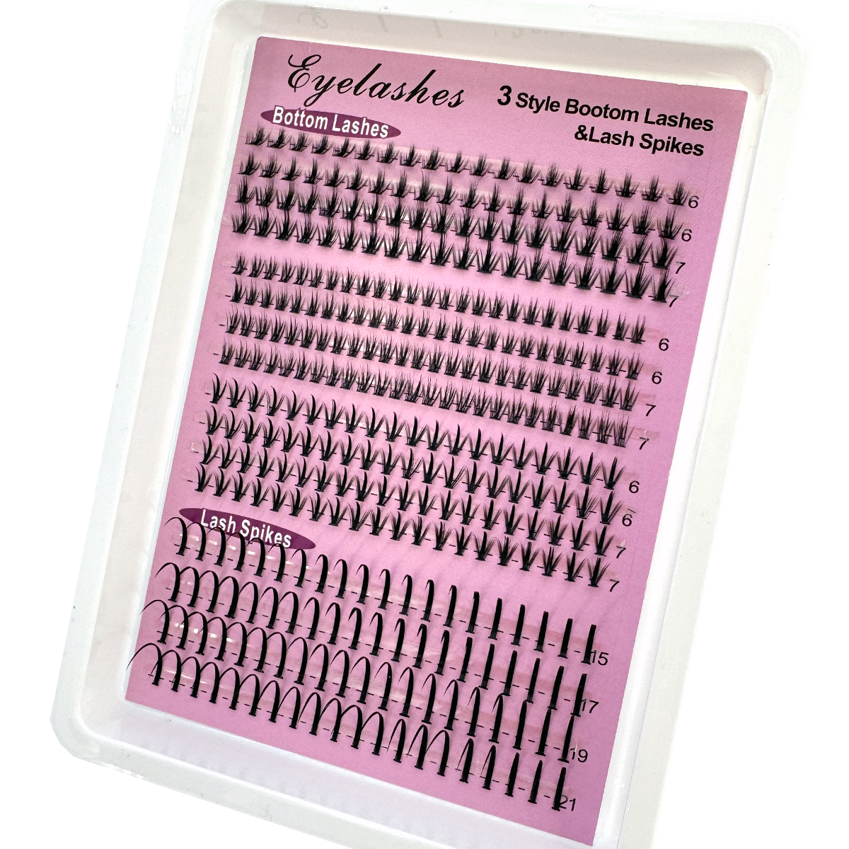 16Rows Bottom&Spiky Lashes Clu – Anime Cosplay Lashes recenzja i cena