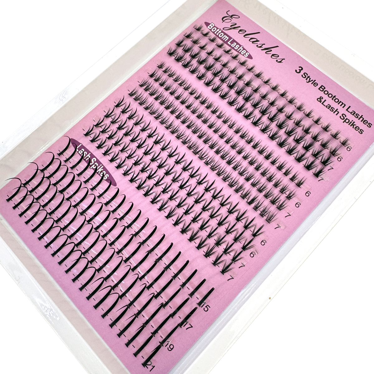 16Rows Bottom&Spiky Lashes Clu – Anime Cosplay Lashes recenzja i cena