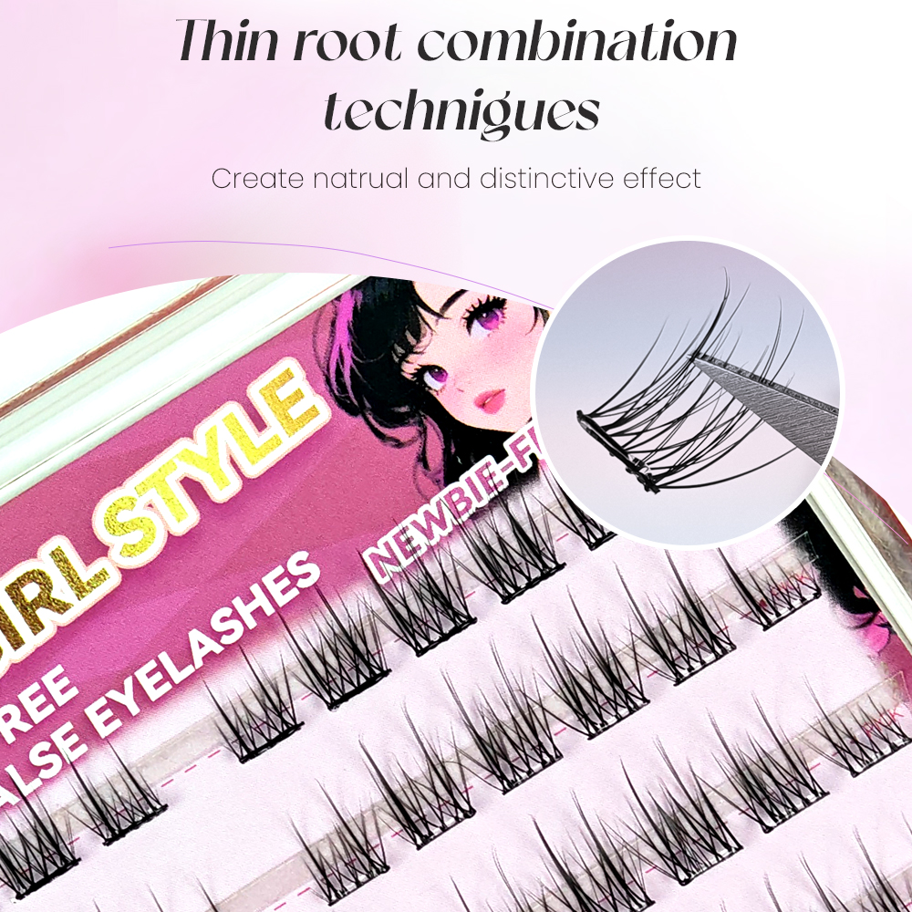 Yelix DIY Self-Adhesive Cluste – Anime Cosplay Lashes recenzja i cena