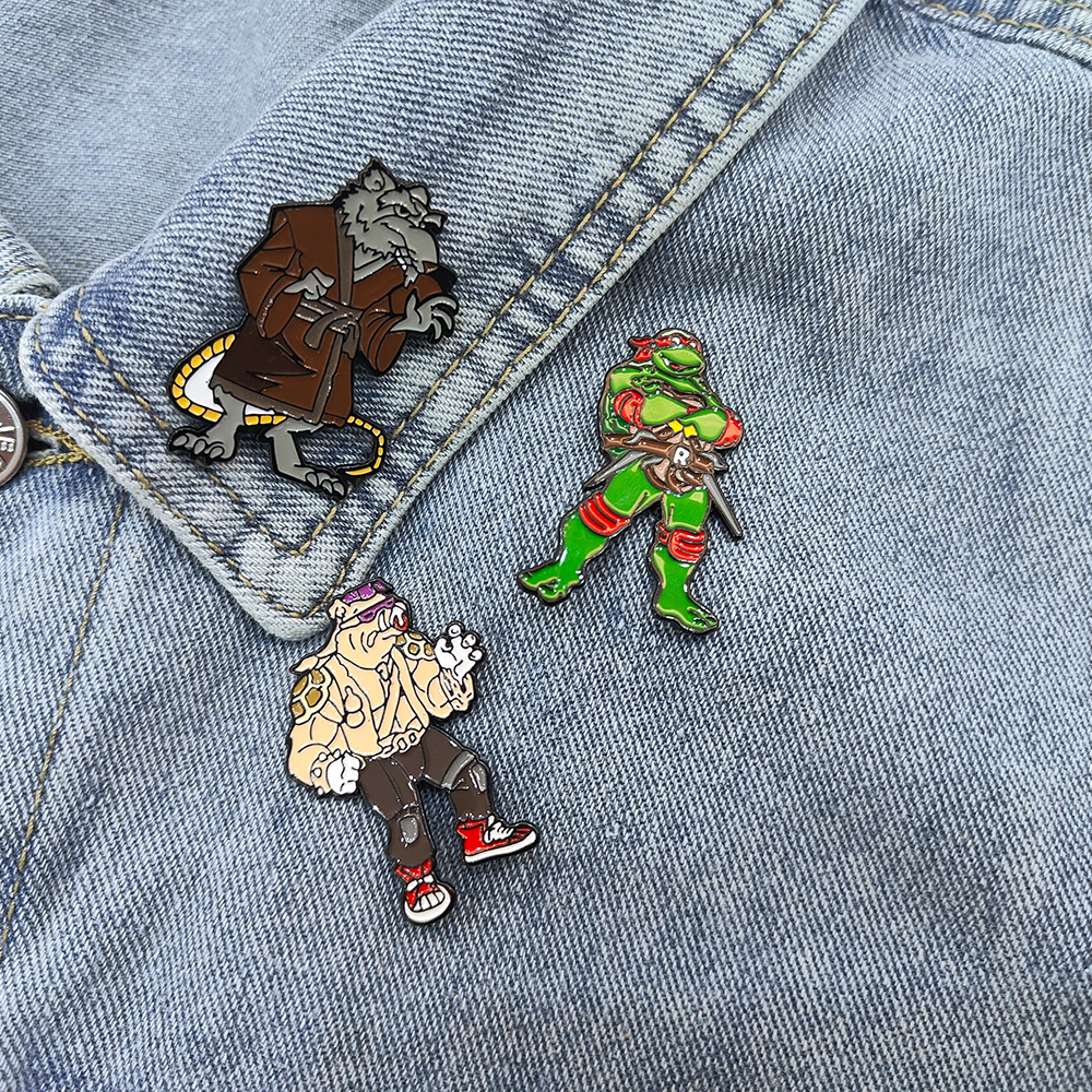 3pcs Vintage Ninja Turtles Pin – Anime Cosplay Ninja recenzja i cena