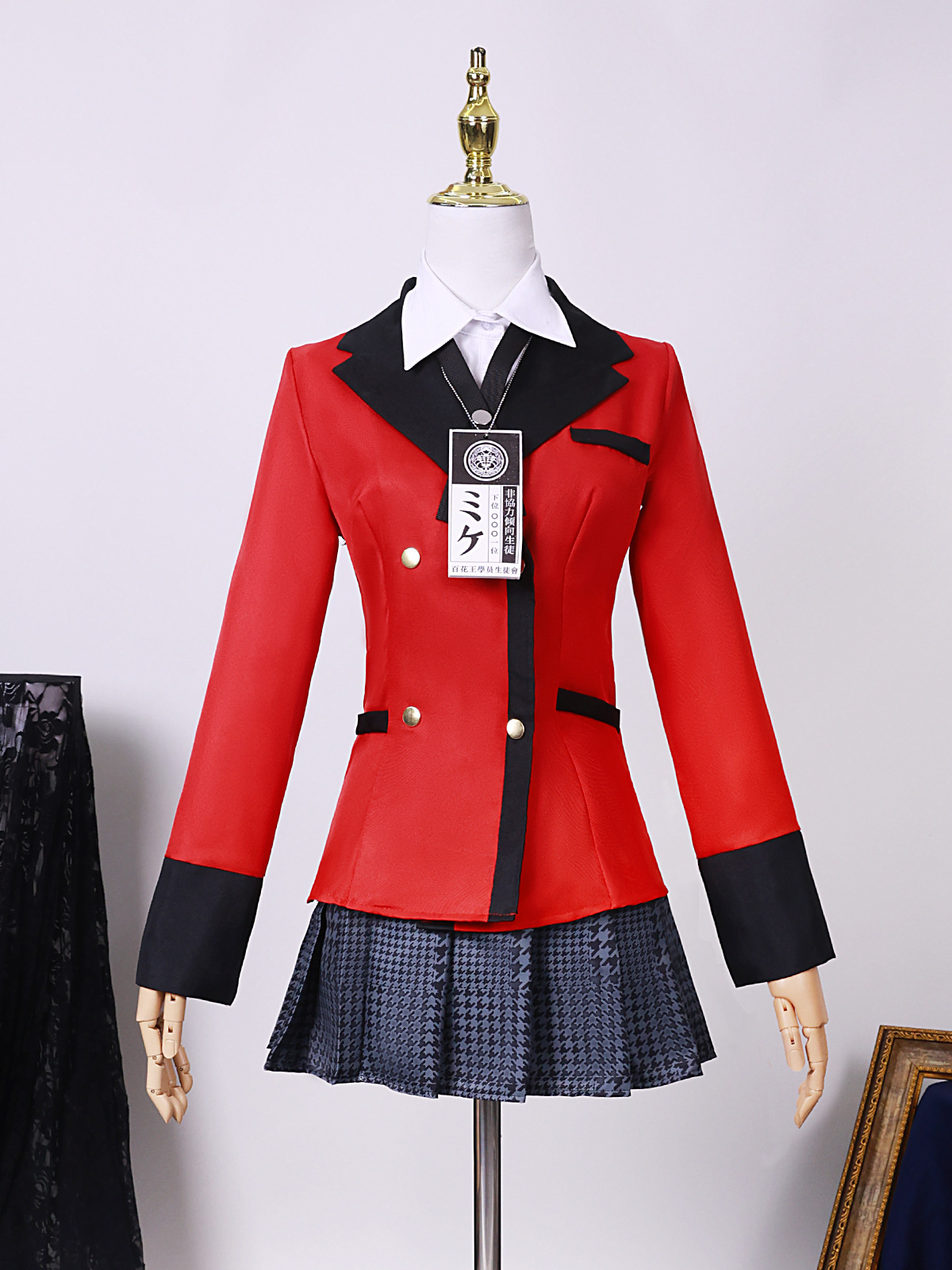 Kakegurui Cosplay Costume Yume – Anime Cosplay Yumeko recenzja i cena