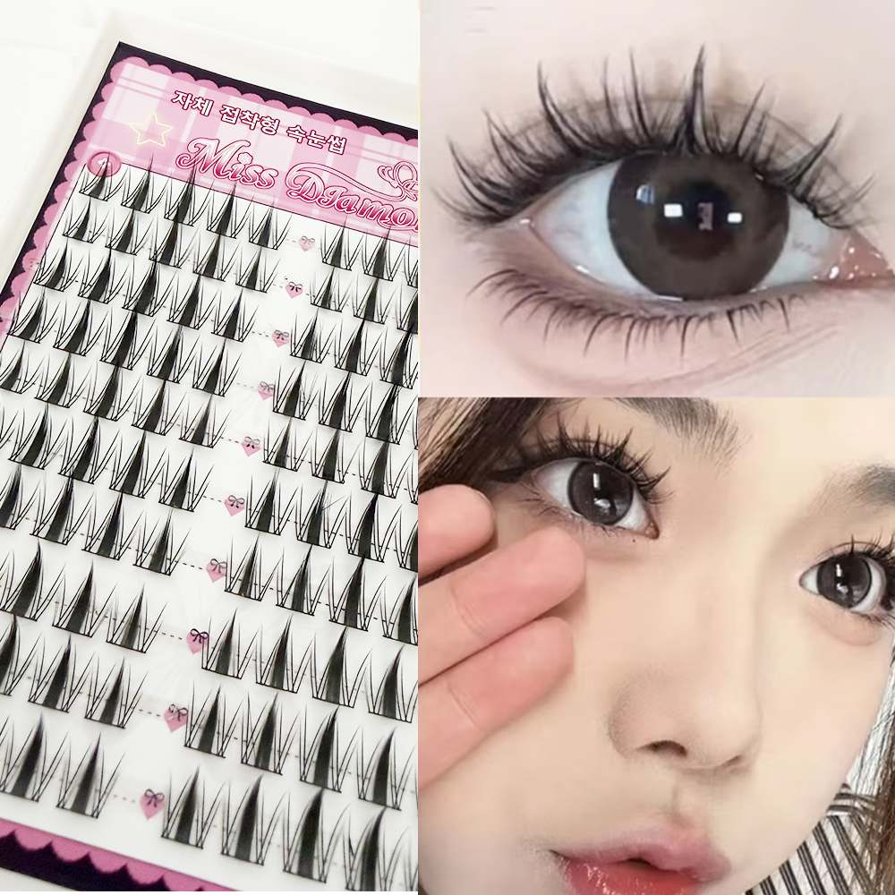 DIY Self-Adhesive Cluster Lash – Anime Cosplay Lashes recenzja i cena