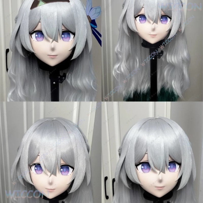 Kigurumi Female Face Mask Anim – Anime Cosplay Face recenzja i cena