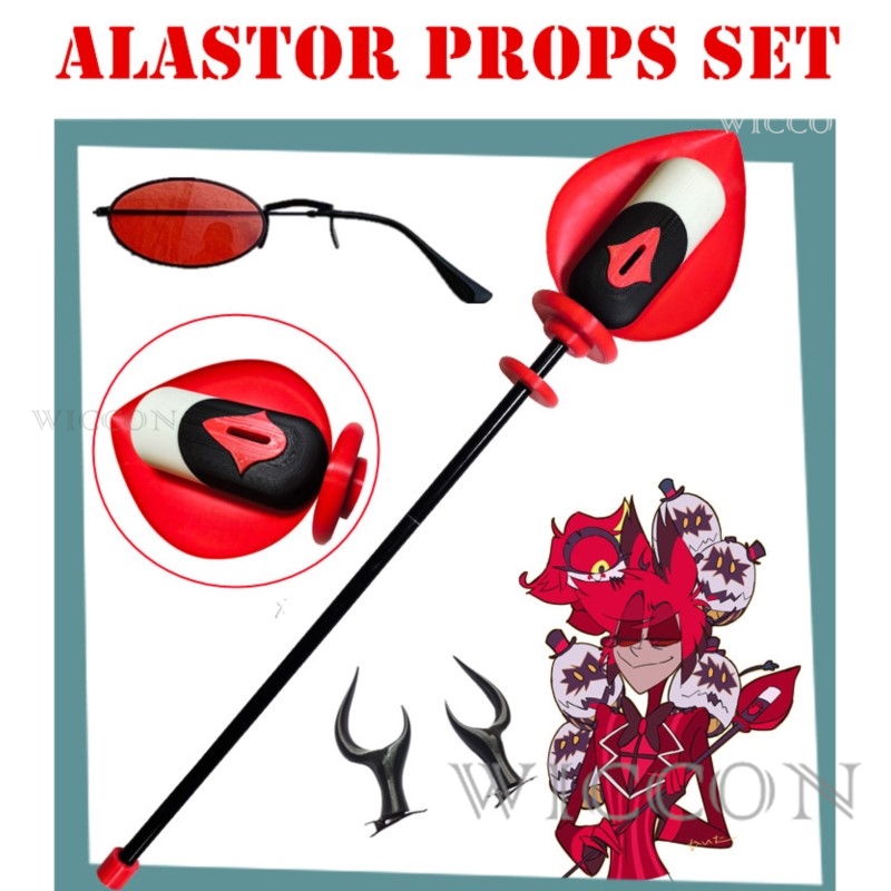 Alastor Cosplay Microphone Can – Anime Cosplay Glasses recenzja i cena